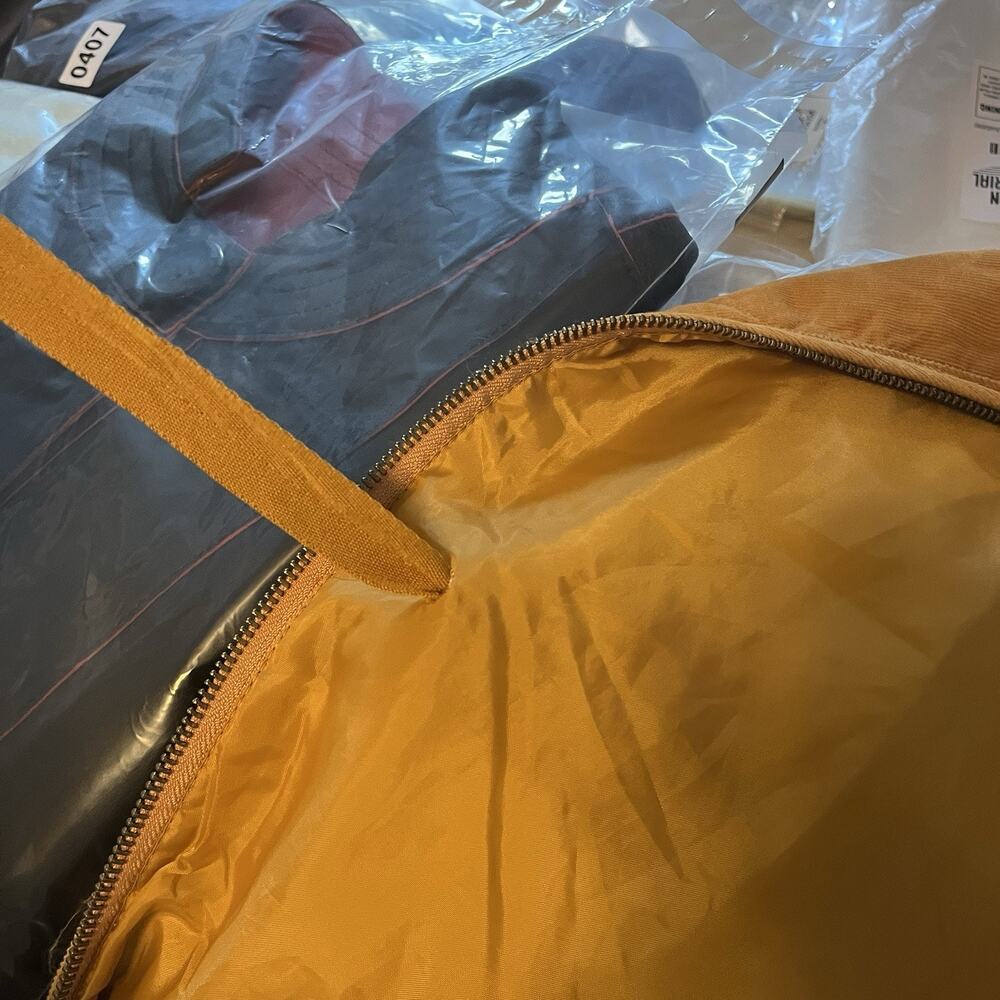 Universal Thread Women’s Quilted Corduroy Jacket XL Golden Mustard Layers Warm - Picture 5 of 13